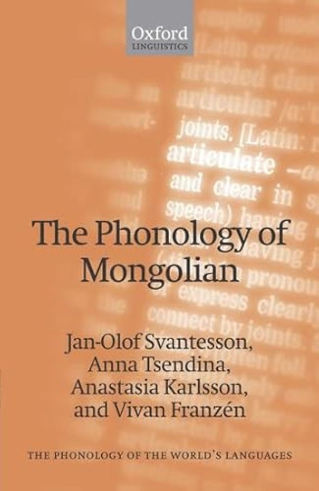 The Phonology of Mongolian
