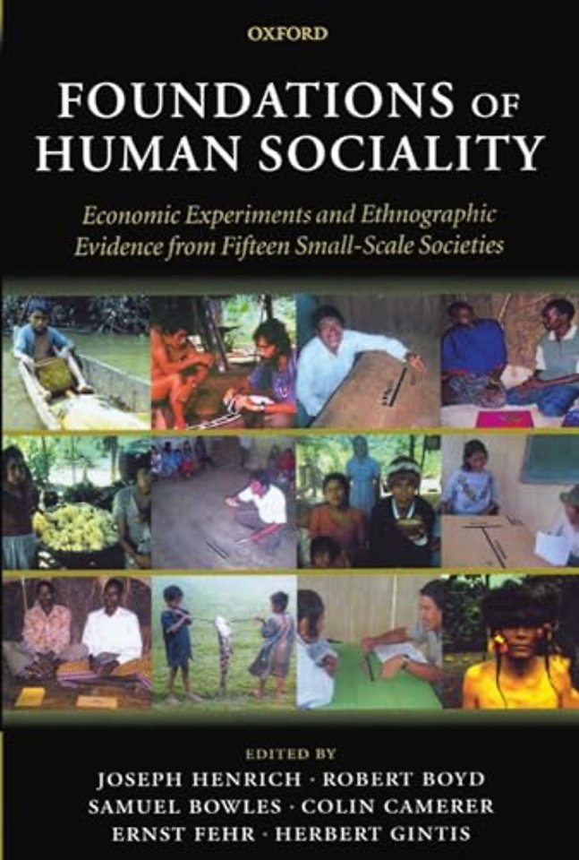 Foundations of Human Sociality