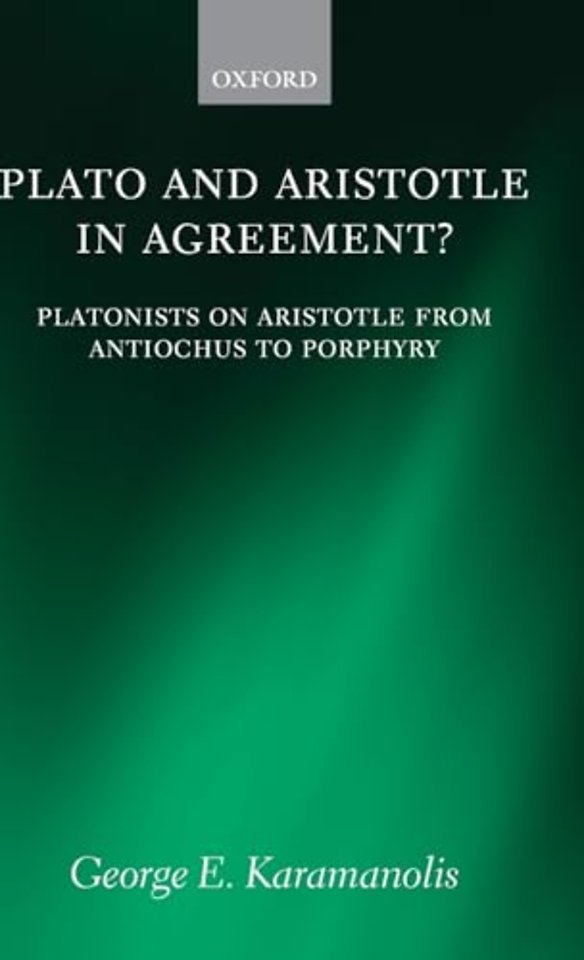 Plato and Aristotle in Agreement?