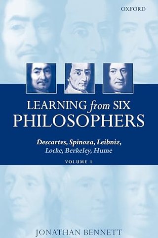 Learning from Six Philosophers, Volume 1