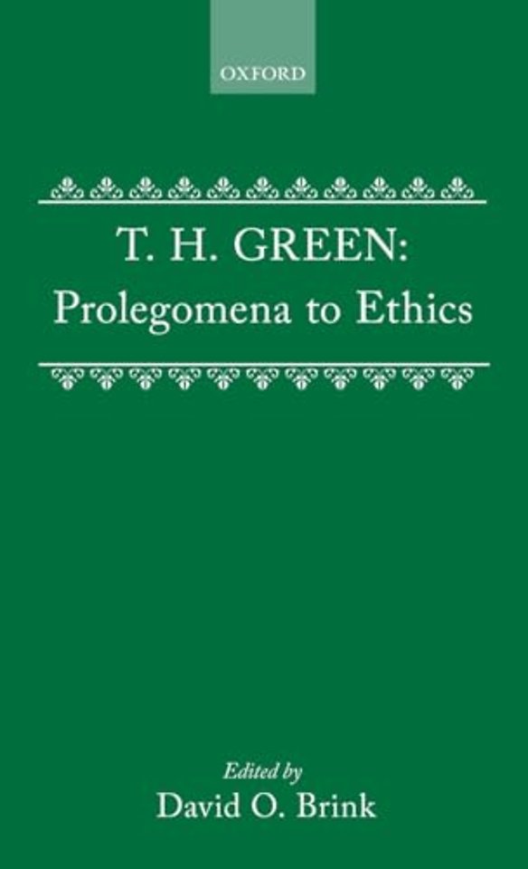 Prolegomena to Ethics