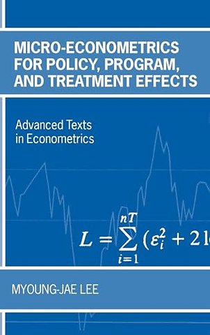 Micro-Econometrics for Policy, Program and Treatment Effects