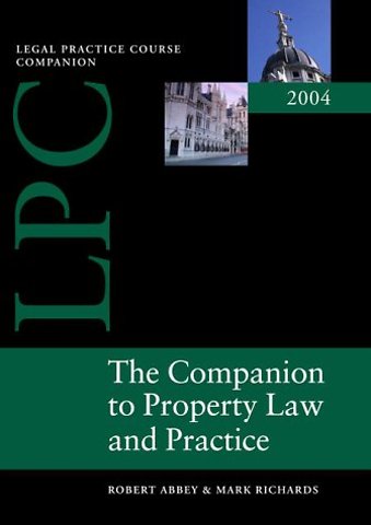 Companion to Property Law and Practice