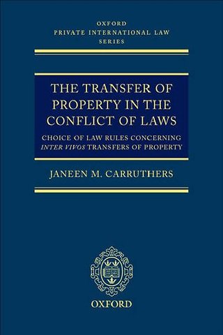 The Transfer of Property in the Conflict of Laws