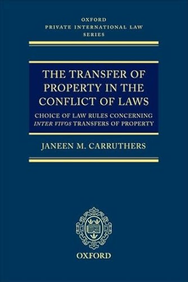 The Transfer of Property in the Conflict of Laws