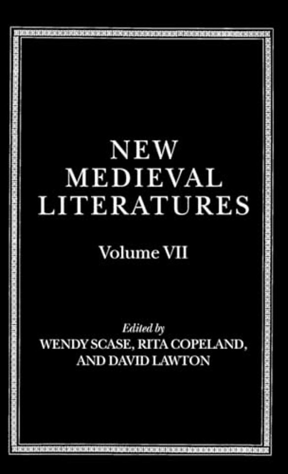 New Medieval Literatures