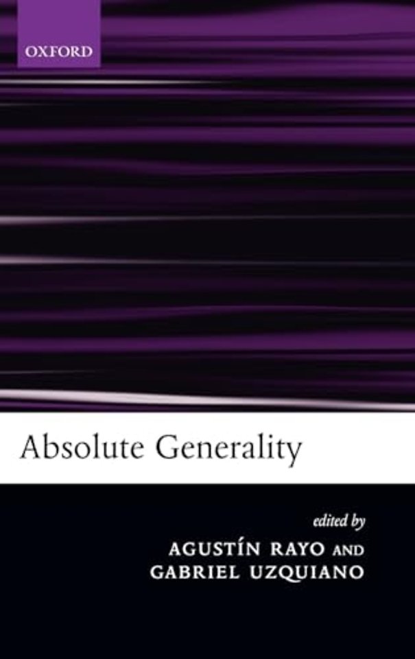 Absolute Generality