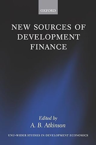 New Sources of Development Finance