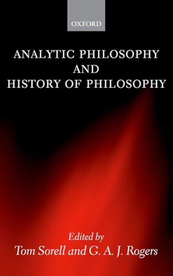Analytic Philosophy and History of Philosophy