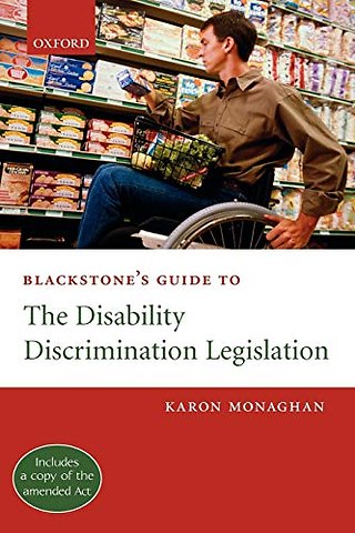 Blackstone's Guide to the Disability Discrimination Legislation