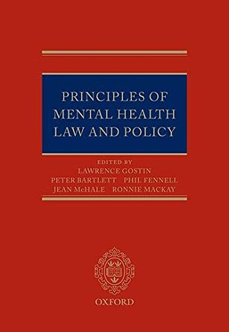Principles of Mental Health Law and Policy