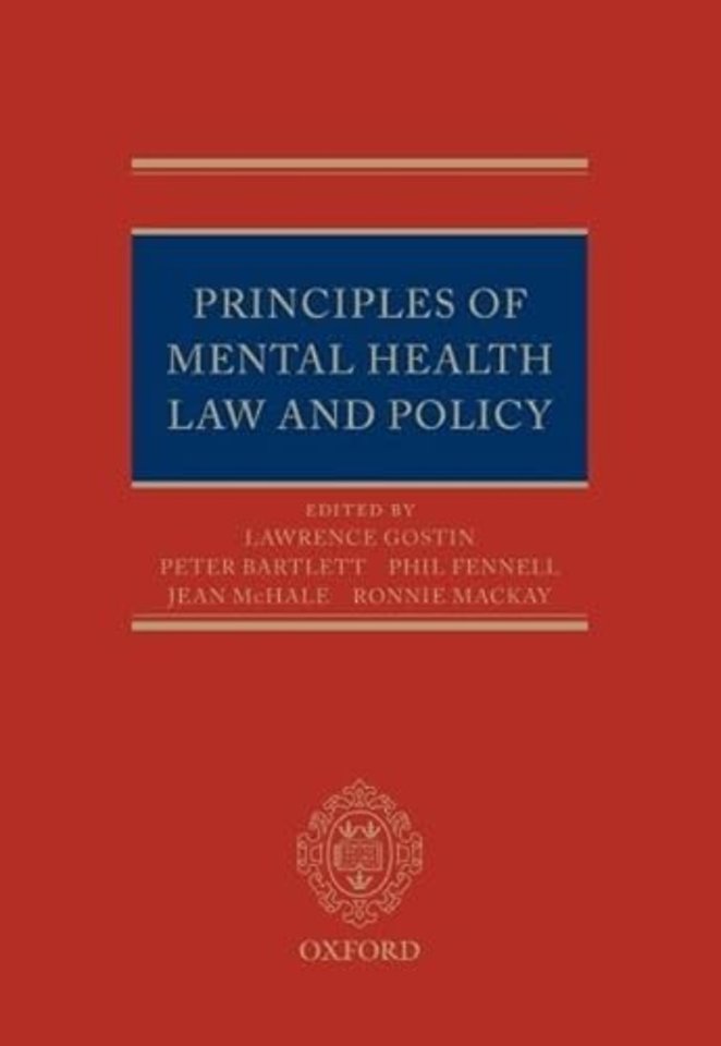 Principles of Mental Health Law and Policy