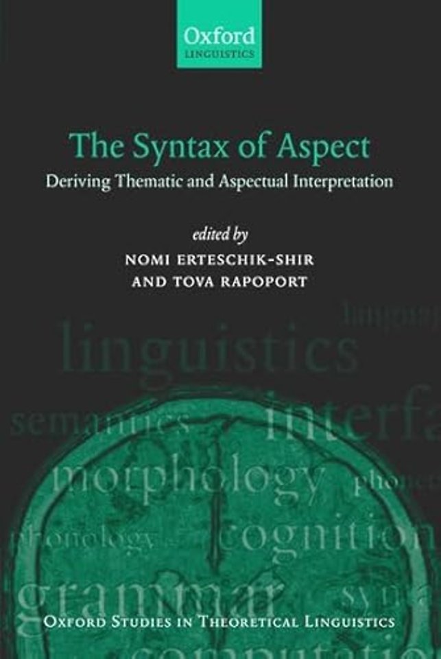 The Syntax of Aspect