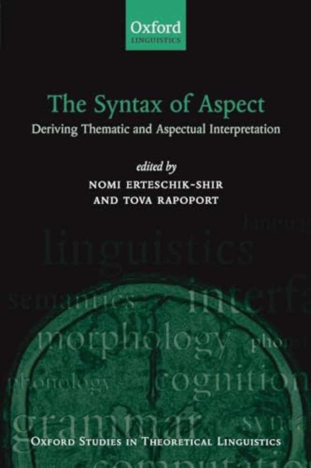The Syntax of Aspect