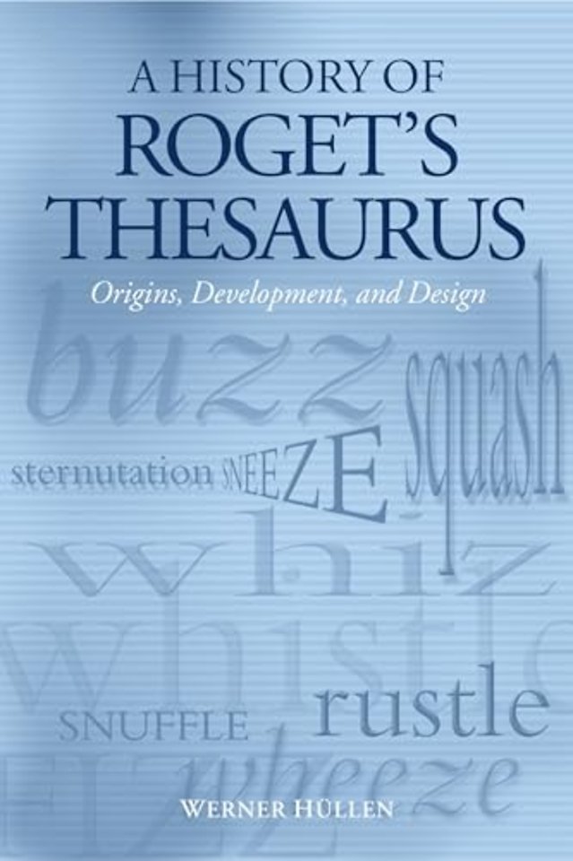 A History of Roget's Thesaurus