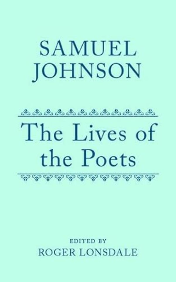 Samuel Johnson's Lives of the Poets