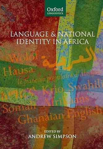 Language and National Identity in Africa