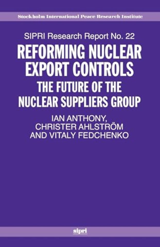 Reforming Nuclear Export Controls
