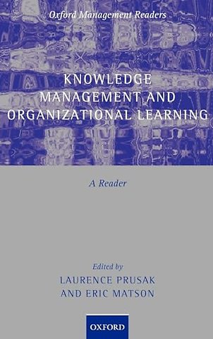 Knowledge Management and Organizational Learning
