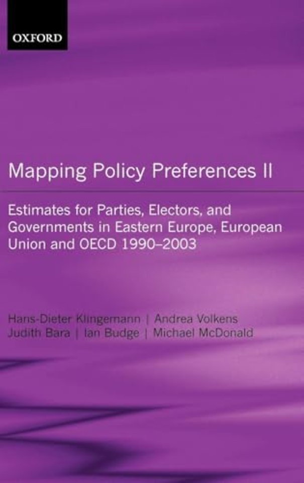 Mapping Policy Preferences II