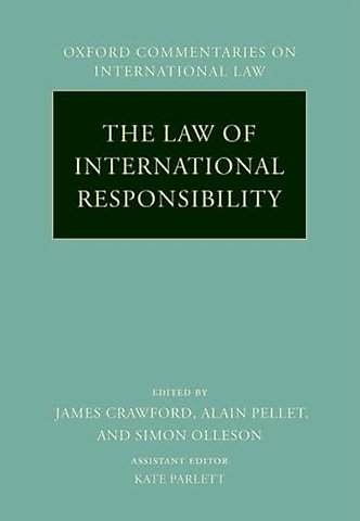 The Law of International Responsibility