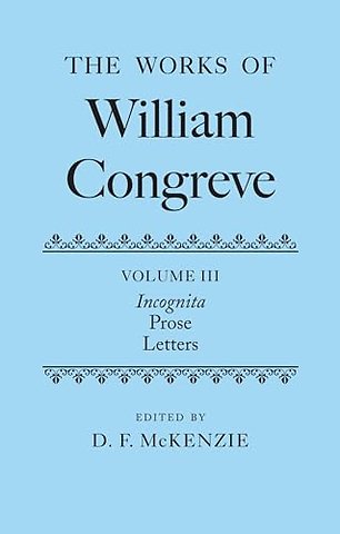 The Works of William Congreve