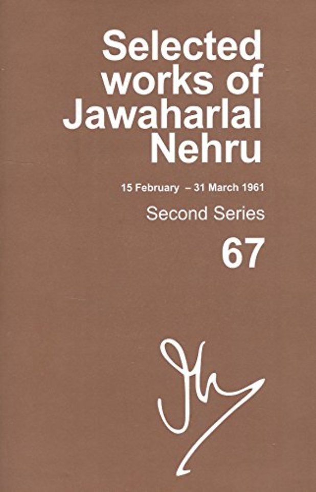 Selected Works of Jawaharlal Nehru, Second Series, Vol 67