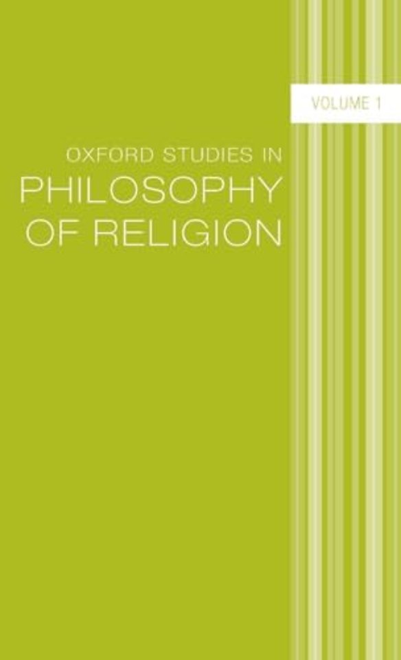 Oxford Studies in Philosophy of Religion