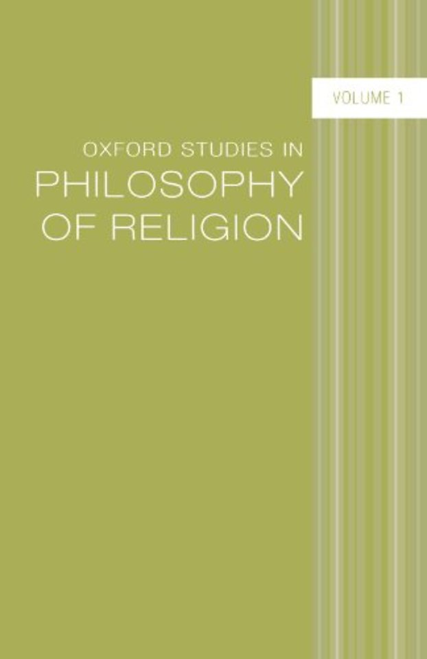 Oxford Studies in Philosophy of Religion