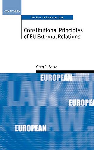 Constitutional Principles of EU External Relations