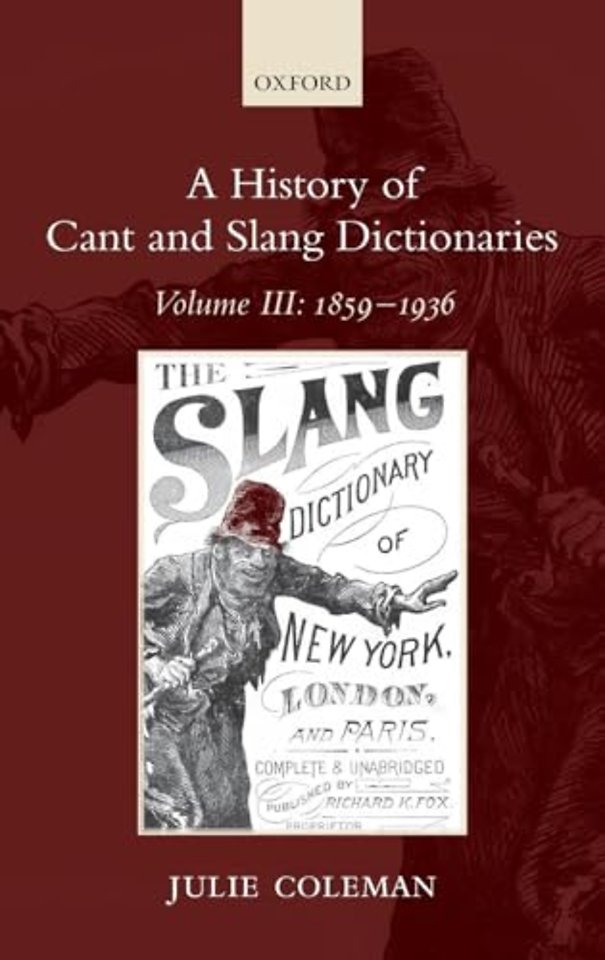 A History of Cant and Slang Dictionaries