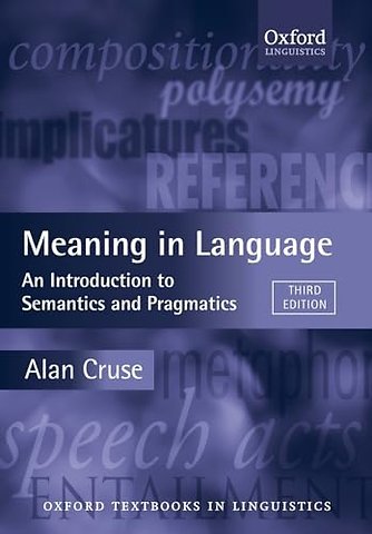 Meaning in Language
