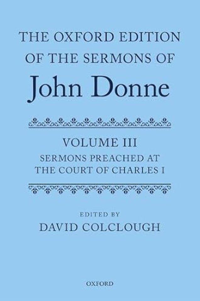 The Oxford Edition of the Sermons of John Donne