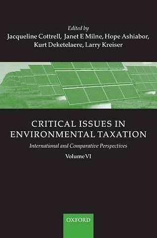 Critical Issues in Environmental Taxation