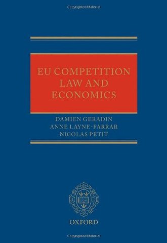 EC Competition Law and Economics