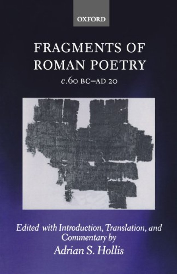 Fragments of Roman Poetry c.60 BC-AD 20