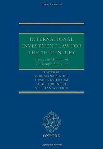 International Investment Law for the 21st Century