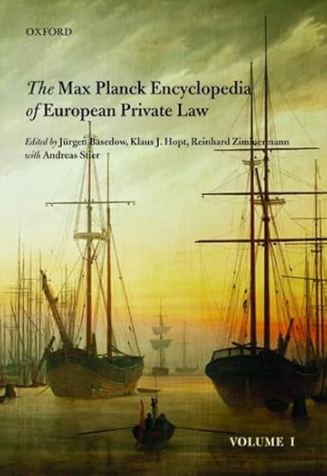 The Max Planck Encyclopedia of European Private Law (2 volumes)