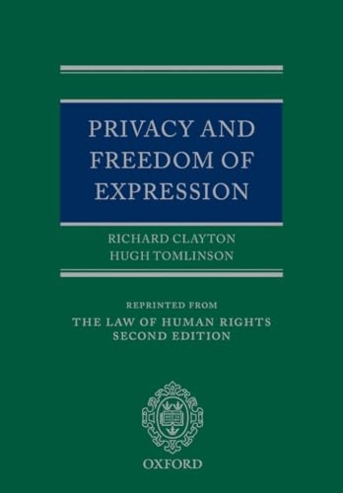 Privacy and Freedom of Expression