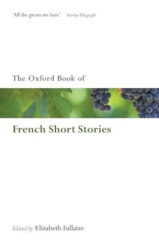 The Oxford Book of French Short Stories
