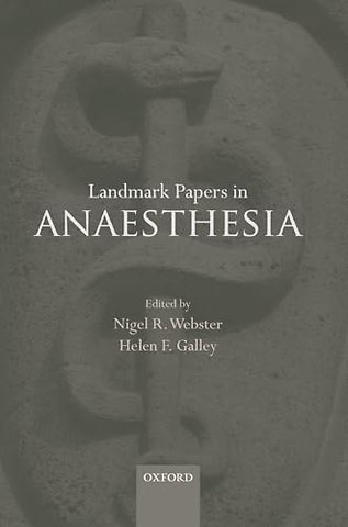 Landmark Papers in Anaesthesia