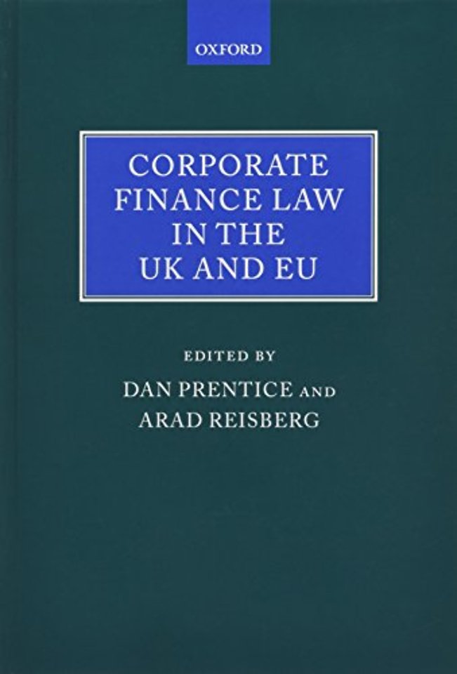 Corporate Finance Law in the UK and EU