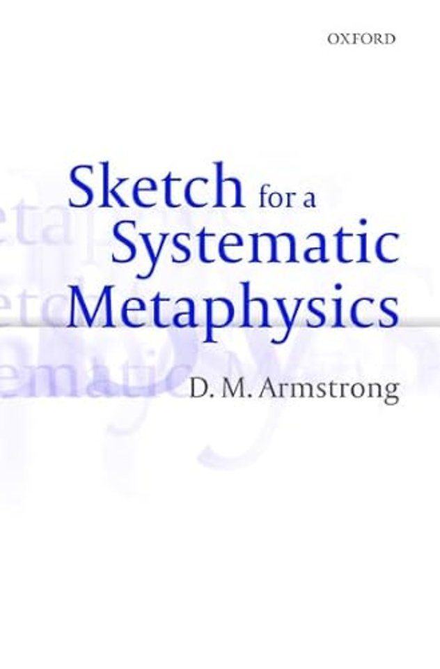 Sketch for a Systematic Metaphysics