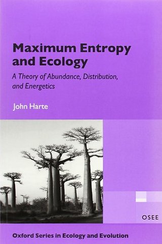Maximum Entropy and Ecology