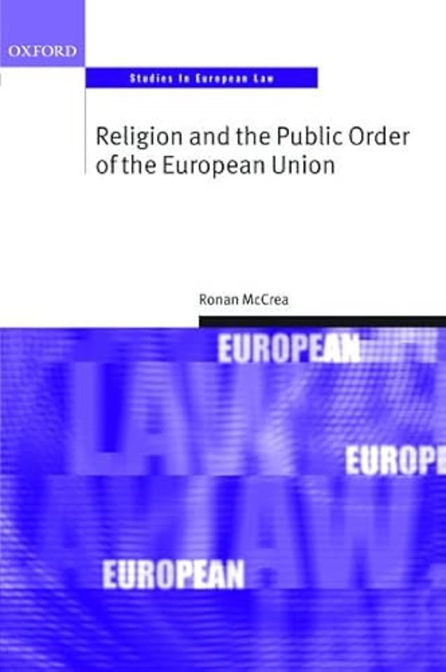 Religion and the Public Order of the European Union