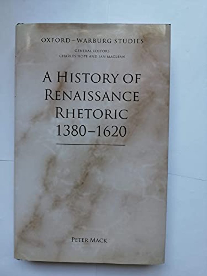 A History of Renaissance Rhetoric 1380-1620