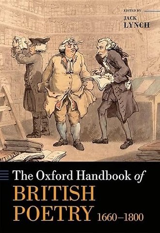 The Oxford Handbook of British Poetry, 1660-1800
