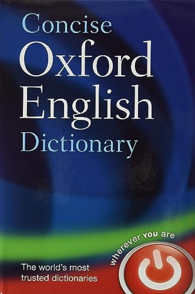 Concise Oxford English Dictionary