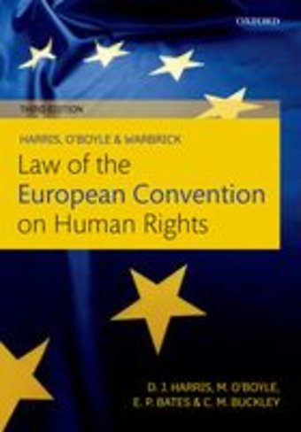 Law of the European convention on human rights