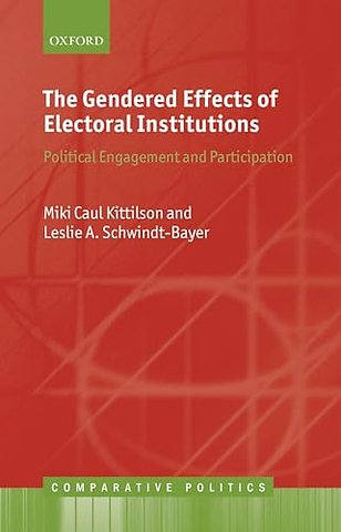 The Gendered Effects of Electoral Institutions